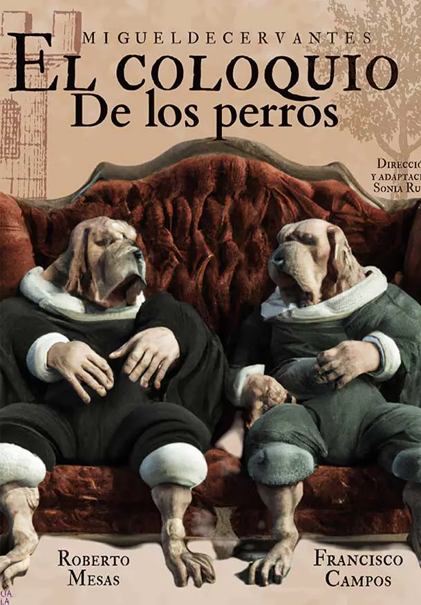 Cartel de Sonia Rubio: El coloquio de los perros