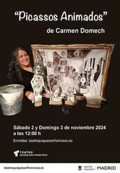 Cartel de Picassos animados