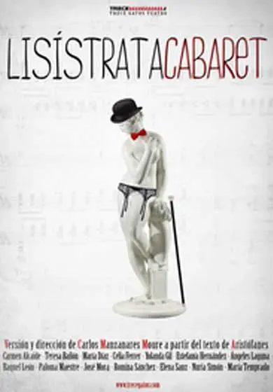 Cartel de Lisístrata Cabaret