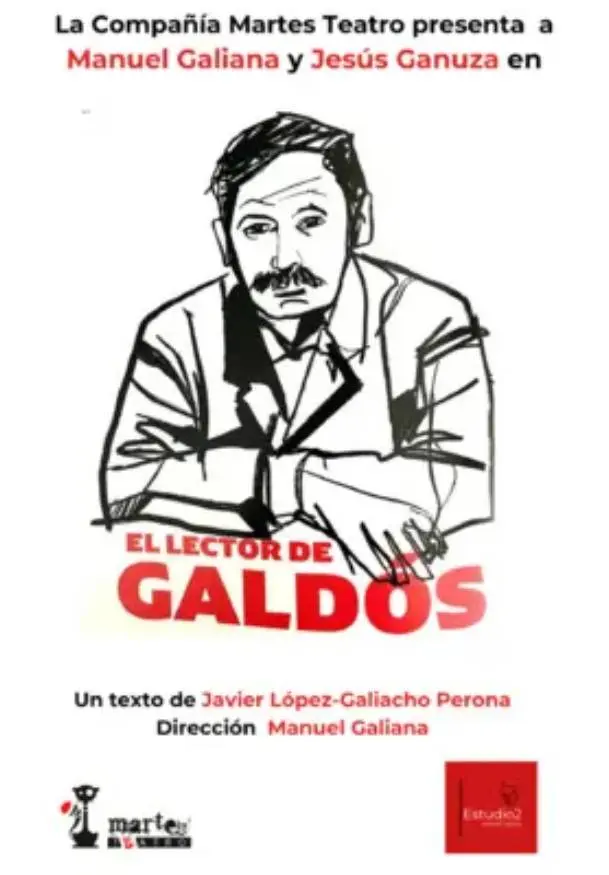 Cartel de El lector de Galdós