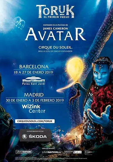 Cartel de Cirque du Soleil: Toruk - El primer vuelo - Avatar