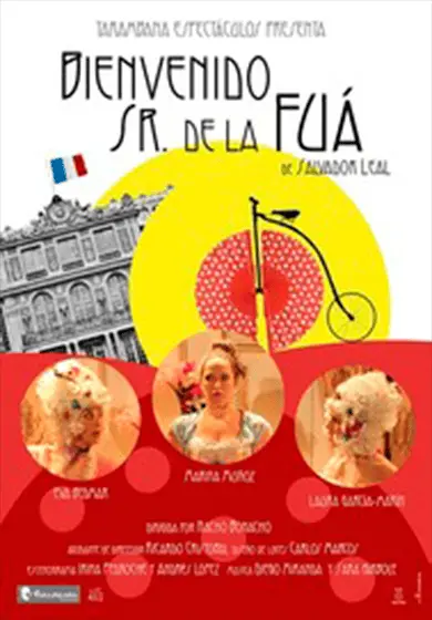 Cartel de Bienvenido, Sr. de la Fúa