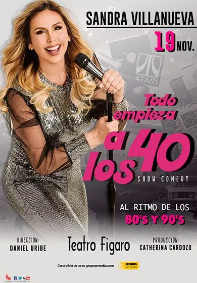 Cartel de Todo empieza a los 40