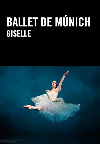 Cartel de Ballet de Múnich: Giselle