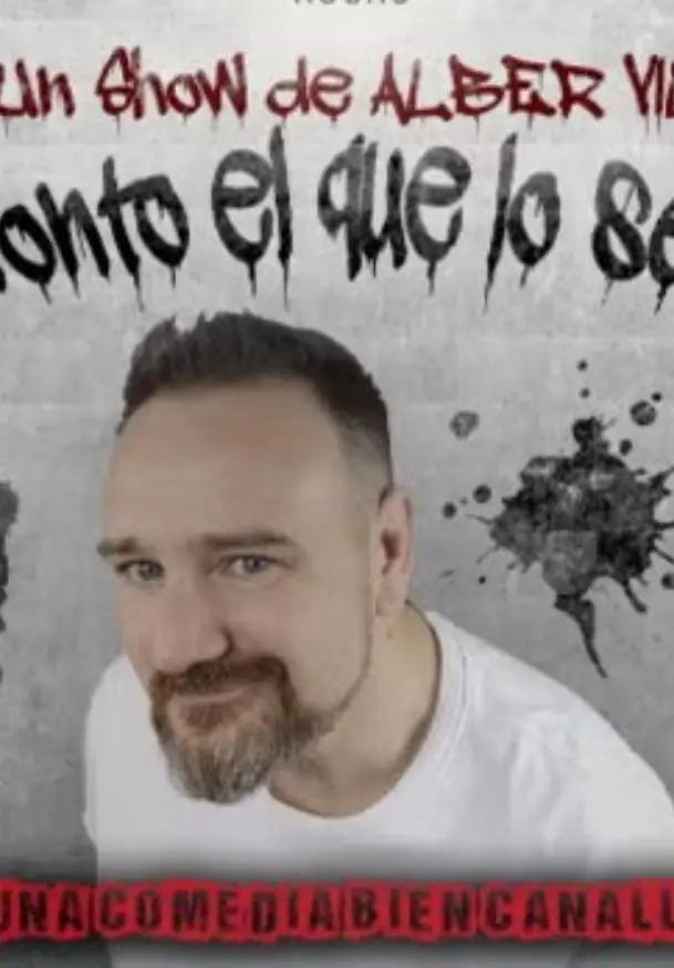 Cartel de Alber Vil: Tonto el que lo sea