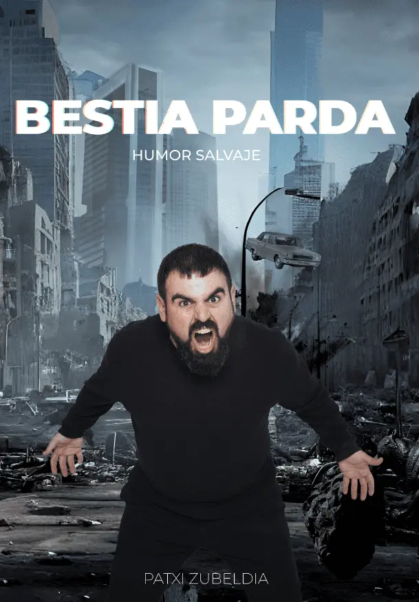 Cartel de Patxi Zubeldia: Bestia Parda