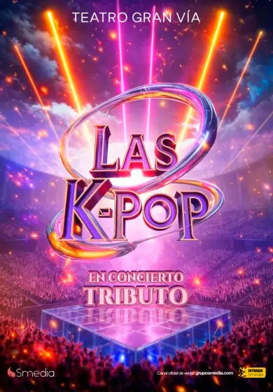 Cartel de Las Guerreras K-POP en Concierto - Tributo musical