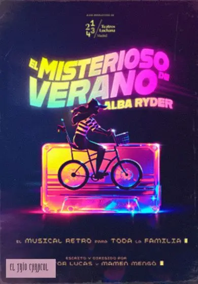 Cartel de El misterioso verano de Alba Ryder