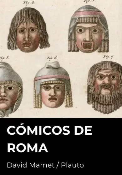 Cartel de Cómicos de Roma