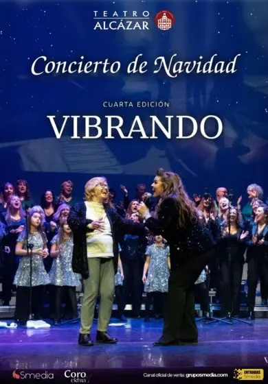 Cartel de Vibrando - Concierto de Navidad