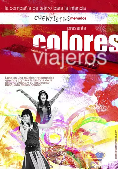 Cartel de Colores viajeros