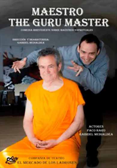 Cartel de Maestro. The Guru Master