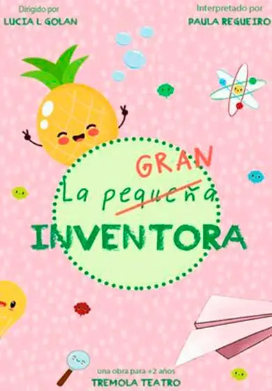 Cartel de La pequeña gran inventora