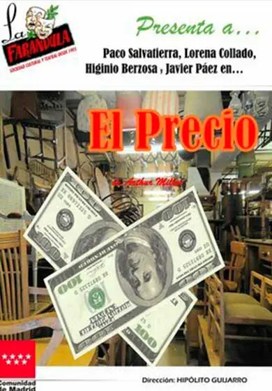 Cartel de La Farándula: El precio