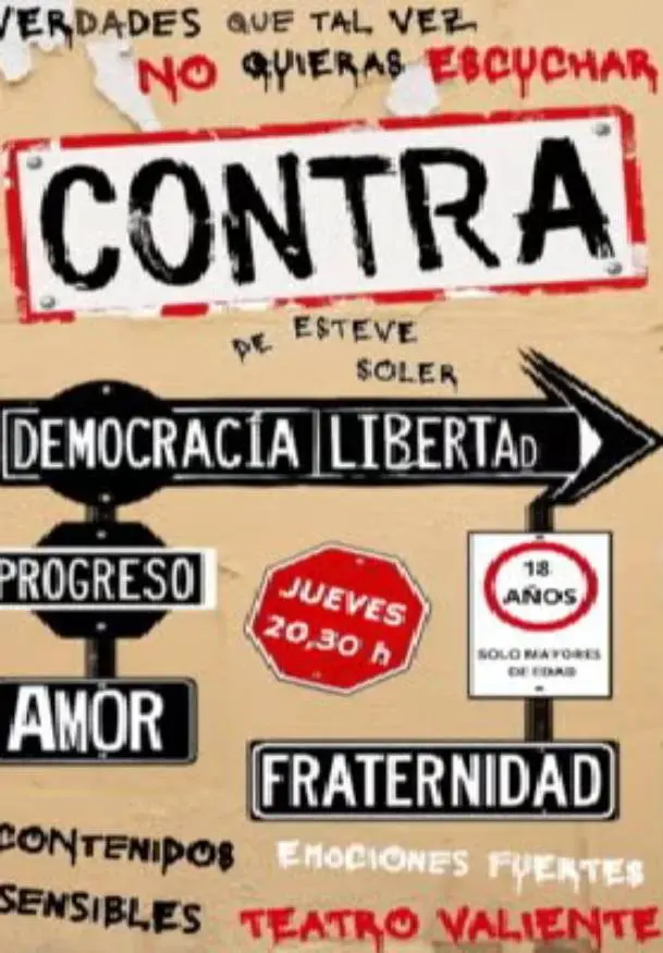 Cartel de Contra (Textos de Esteve Soler)