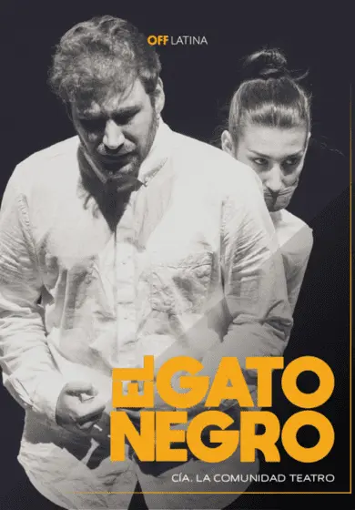 Cartel de El gato negro