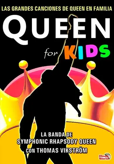 Cartel de Queen for kids