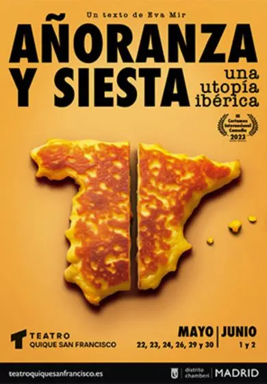 Cartel de Añoranza y siesta