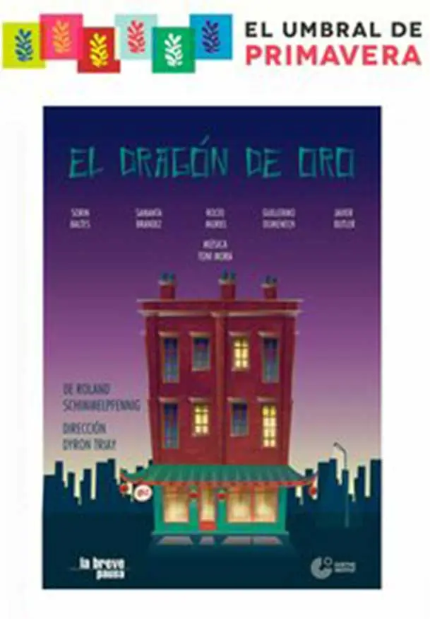 Cartel de El Dragón de Oro - Dyron Triay