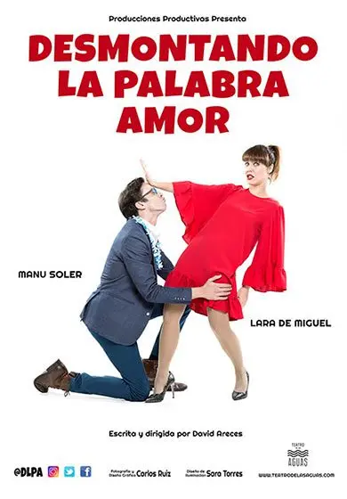 Cartel de Desmontando la palabra amor
