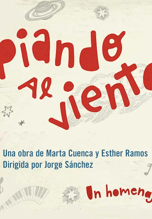 Cartel de Piando al viento