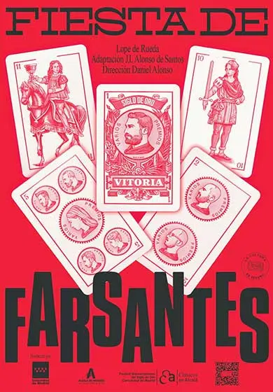 Cartel de José Luis Alonso de Santos: Fiesta de farsantes
