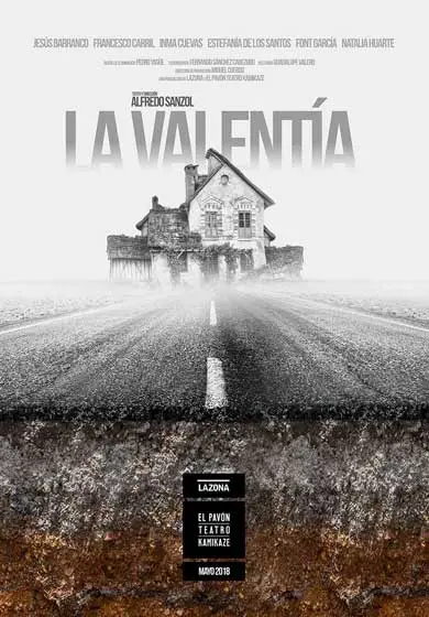 Cartel de La valentía