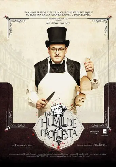 Cartel de Una humilde propuesta
