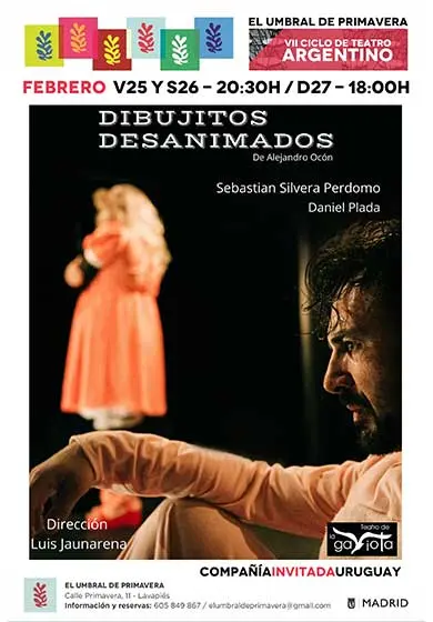 Cartel de Dibujitos desanimados