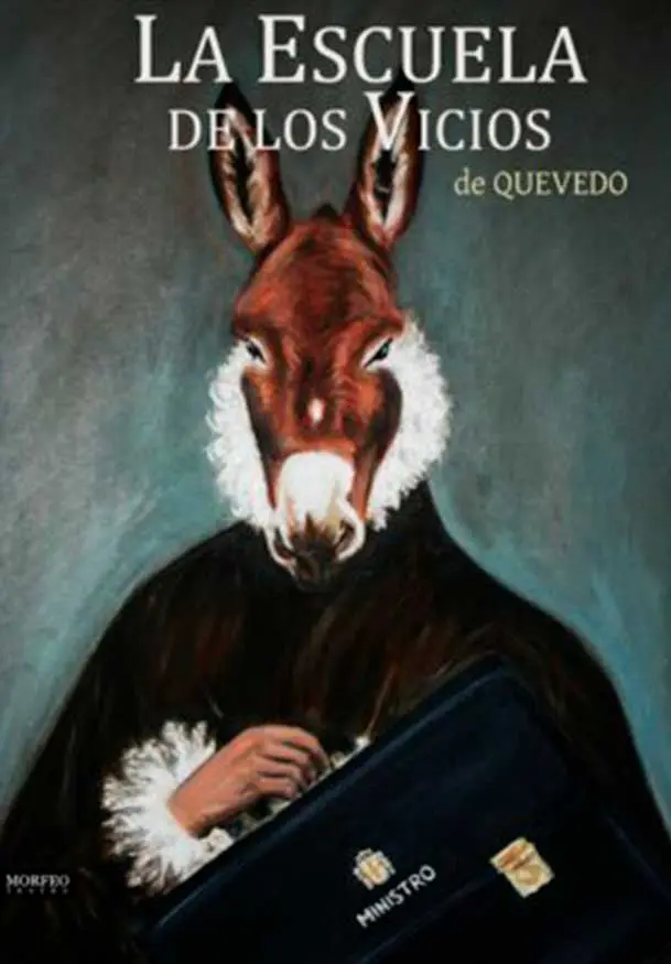 Cartel de La escuela de los vicios