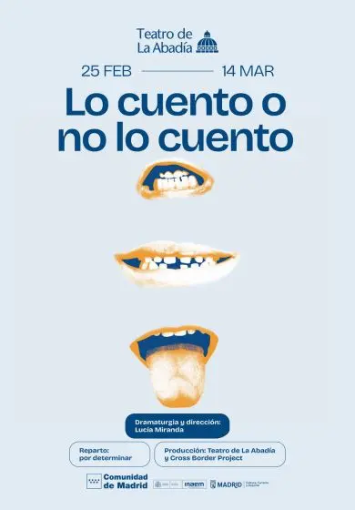 Cartel de Lo cuento o no lo cuento