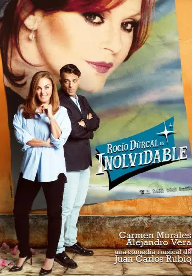 Cartel de Rocío Durcal es inolvidable