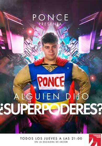 Cartel de ¿Alguien dijo superpoderes?