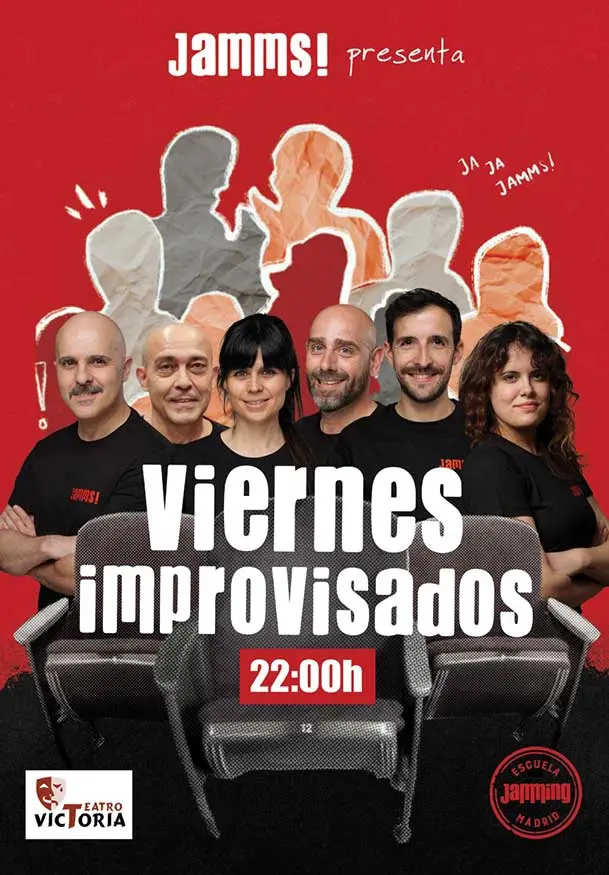 Cartel de Viernes improvisados de Jamms!