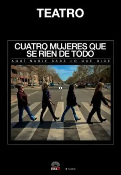 Cartel de Cuatro mujeres que se ríen de todo