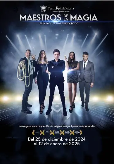 Cartel de Maestros de la magia
