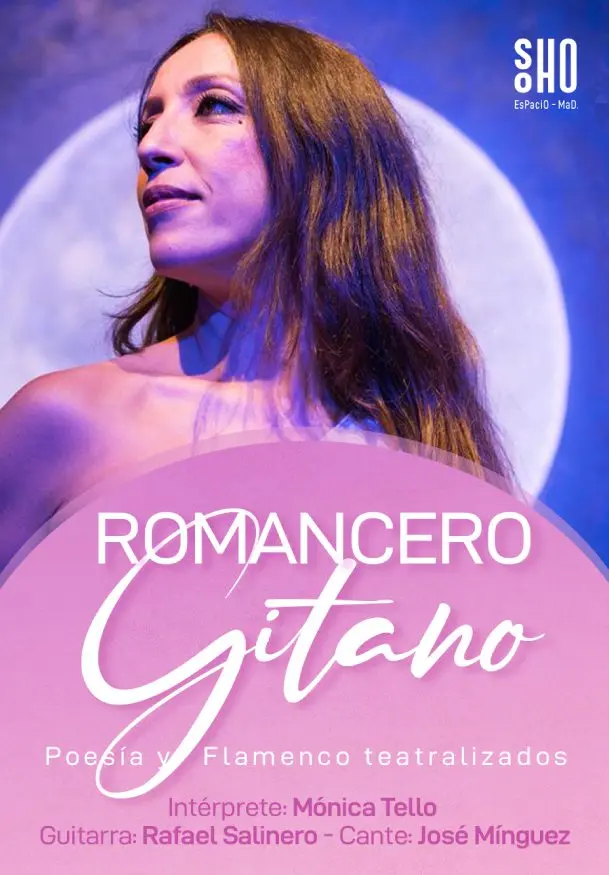 Cartel de Romancero Gitano. Flamenco y poesía teatralizados