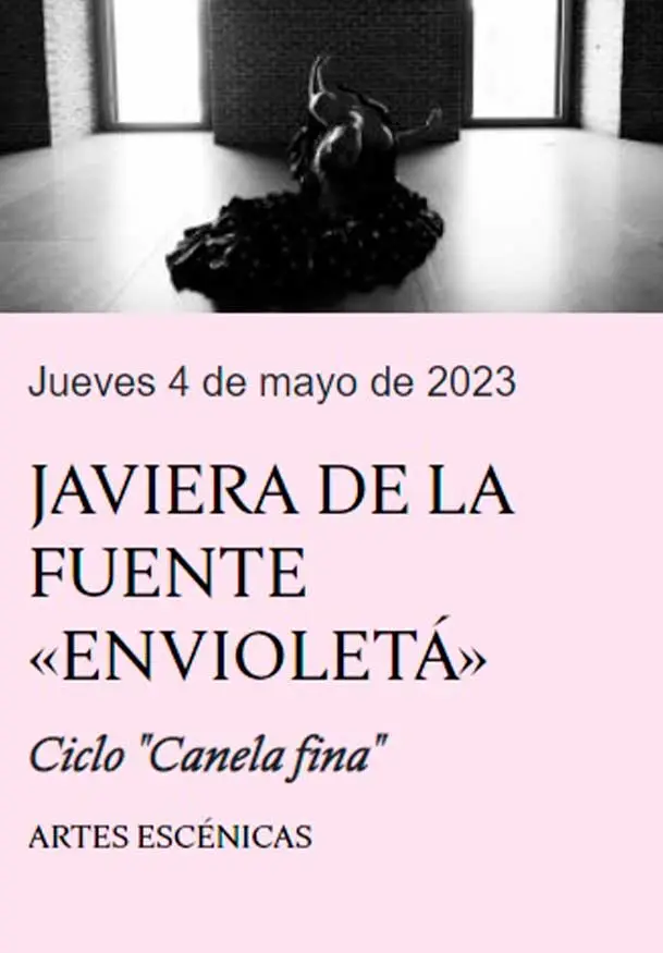 Cartel de Ciclo Canela fina: Envioletá