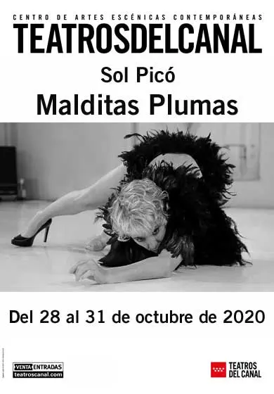 Cartel de SOL PICÓ: Malditas plumas