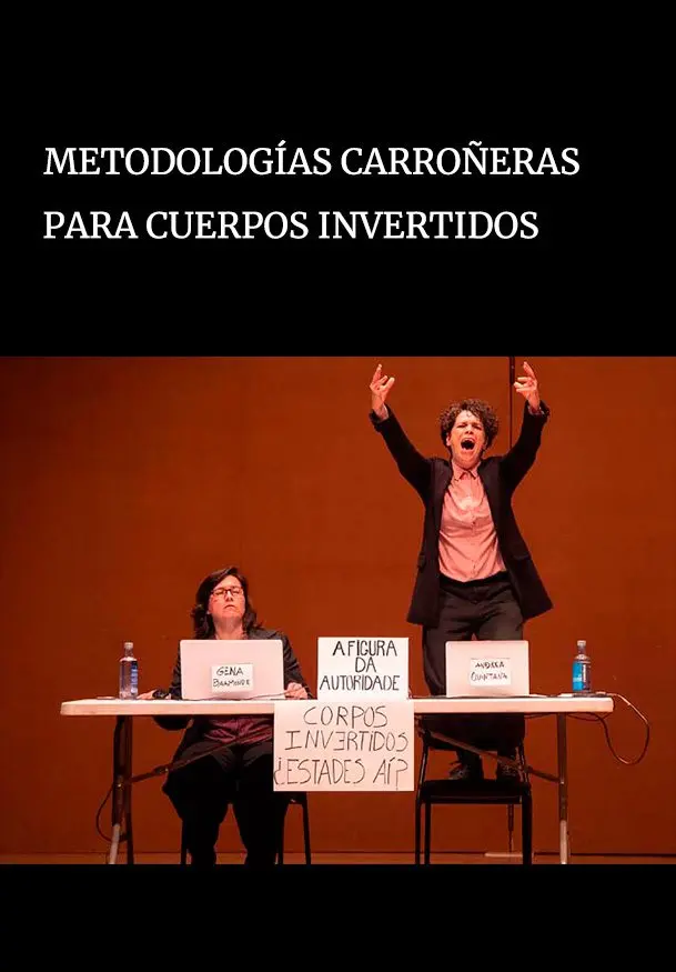 Cartel de Metodologías carroñeras para cuerpos invertidos