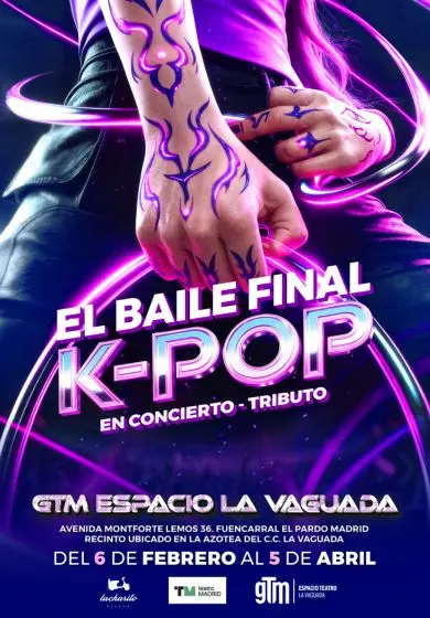 Cartel de Las Guerreras K-POP en Concierto - Tributo - La Charito Escena
