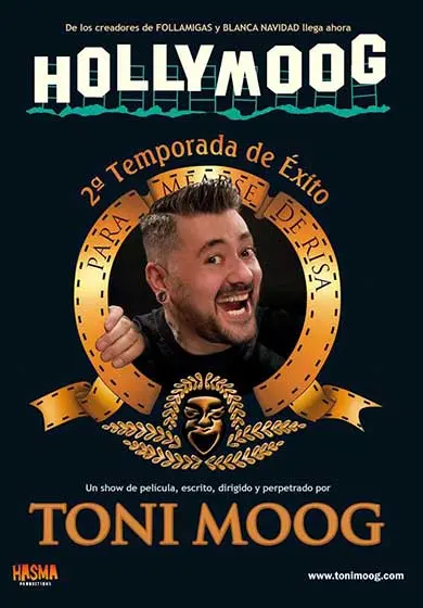 Cartel de Toni Moog: HollyMoog