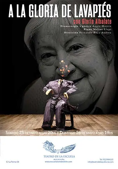 Cartel de A la Gloria de Lavapiés