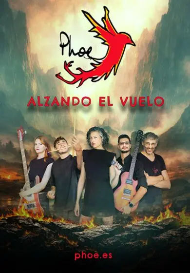 Cartel de Alzando el vuelo