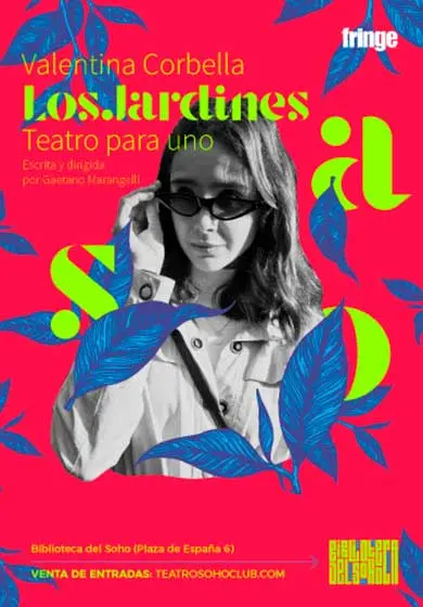 Cartel de Los jardines