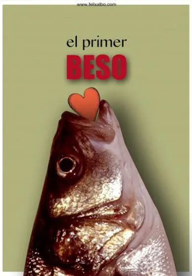 Cartel de El primer beso - Félix Albo