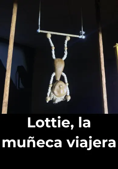 Cartel de Lottie, la muñeca viajera