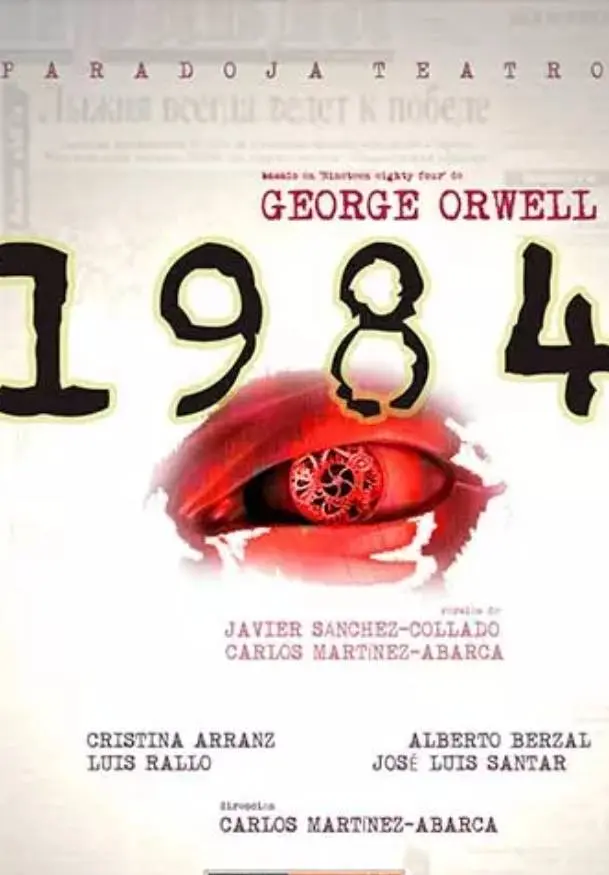 Cartel de George Orwell: 1984