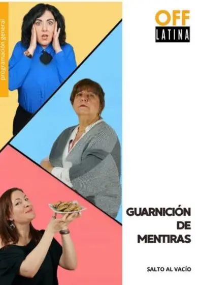 Cartel de Guarnición de mentiras