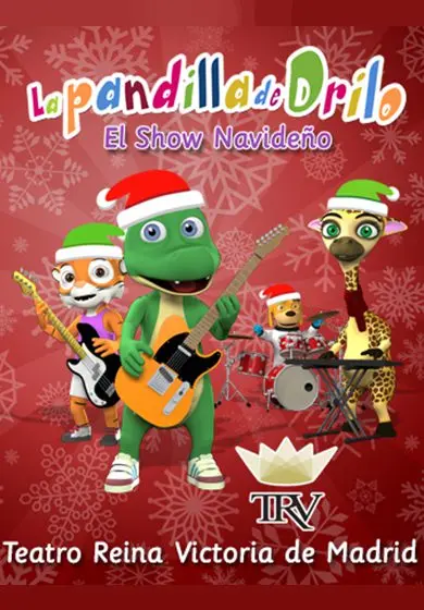 Cartel de La pandilla de Drilo: El show navideño